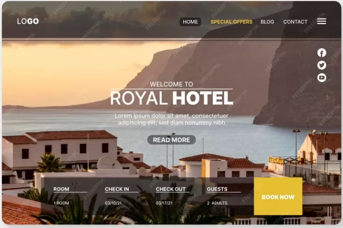 Butik Otel Web Tasarımı