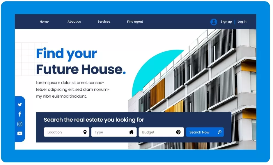 Emlak Web Sitesi Tasarımı